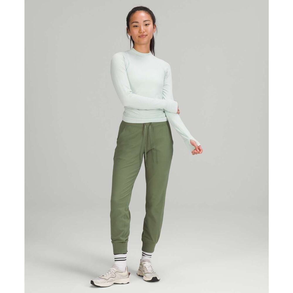 Lululemon Jogger Pants Women Olive Green S - C003